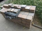 525 getrommelde klinkers voor terras of tuinpad, Tuin en Terras, Tegels en Klinkers, Ophalen, Zo goed als nieuw, Klinkers