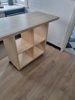 werktafel kallax met wieltjes, Huis en Inrichting, Ophalen, Gebruikt