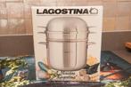 Lagostina kookpot, Inox, Nieuw, Keramische plaat, Ophalen