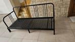 IKEA uitschuifbaar bankbed — €100, Ophalen, Zwart, Tweepersoons, Zo goed als nieuw