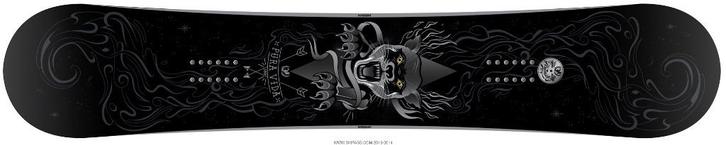 Snowboard Imperium Pura Vida met bindingen en draagzak, Sport en Fitness, Snowboarden, Zo goed als nieuw, Board, Ophalen