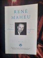 Portrait-souvenir René Maheu Unesco (Fr/Eng), Ophalen of Verzenden, Gelezen, Maatschappij en Samenleving