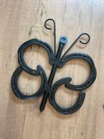 Vlinder uit hoefijzers, Tuin en Terras, Tuinbeelden, Ophalen, Zo goed als nieuw