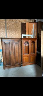 Antieke meubels van massief eik te koop, Antiek en Kunst, Ophalen of Verzenden