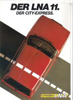 Citroen LNA 11, brochure van 7/1983, Verzenden, Gelezen, Citroën