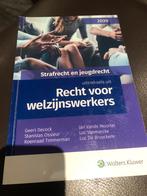 Recht welzijnswerkers - Strafrecht / Jeugdrecht, Ophalen of Verzenden