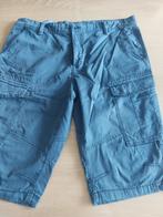 Cargoshorts voor heren - blauw/grijs - L., Kleding | Heren, Broeken en Pantalons, Maat 52/54 (L), Blauw, Nieuw, Ophalen of Verzenden