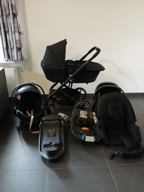 Kinderwagen Cybex + autostoel + isofix, Kinderen en Baby's, Kinderwagens en Combinaties, Zo goed als nieuw, Kinderwagen, Overige merken