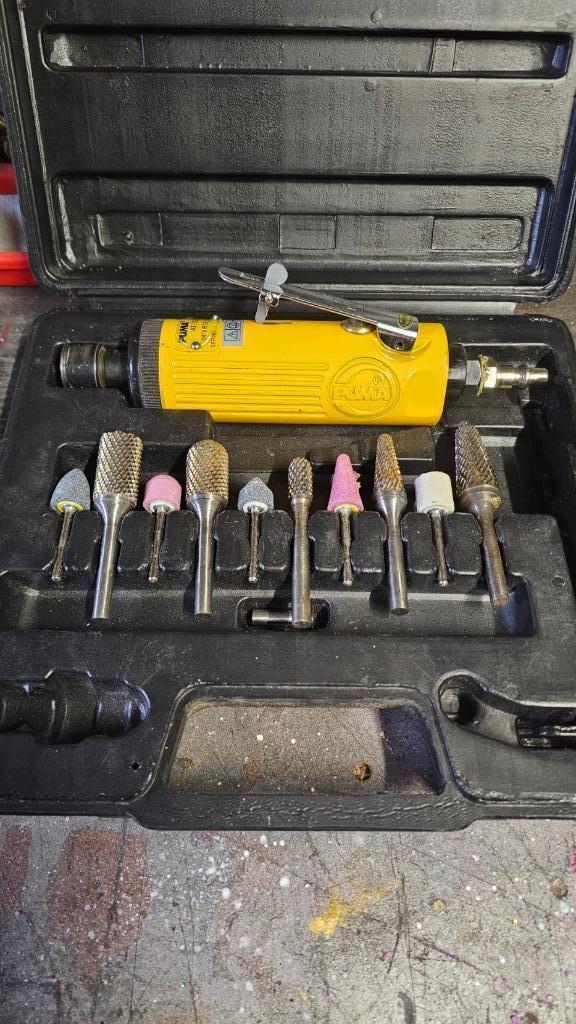 Mini meuleuse a matrice Puma AT- 7033, Doe-het-zelf en Bouw, Gereedschap | Slijpmachines, Zo goed als nieuw, Rechte handslijpmachine