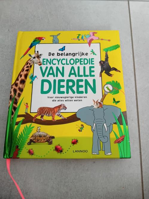 De belangrijke encyclopedie van alle dieren, Livres, Livres pour enfants | Jeunesse | Moins de 10 ans, Comme neuf, Enlèvement