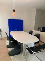 Ovale eettafel 210cm op 110cm, Huis en Inrichting, Ophalen of Verzenden, Zo goed als nieuw, Ovaal