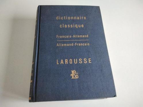 Dictionnaire Français-Allemand et Allemand-Français LAROUSSE, Livres, Dictionnaires, Utilisé, Allemand, Autres éditeurs, Enlèvement ou Envoi