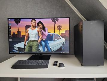 LG Computerscherm 43" UHD 4K, ( Z.G.A.N ), Computers en Software, Ophalen, Zo goed als nieuw, 60 Hz of minder