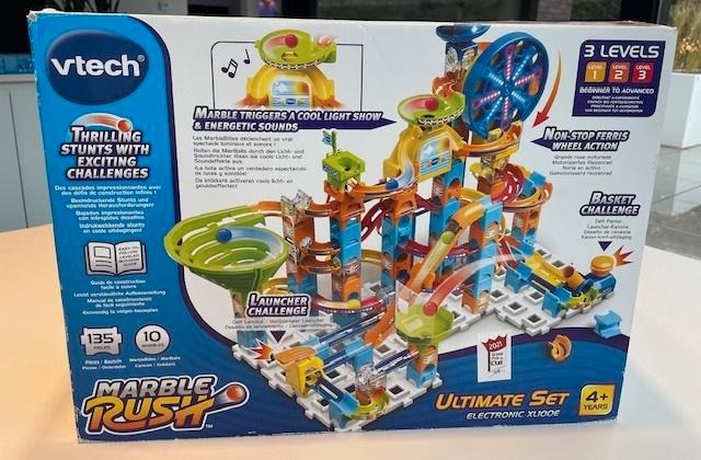 Vtech - Knikkerbaan Ultimate set XL 100 E, Kinderen en Baby's, Speelgoed | Vtech, Zo goed als nieuw, 4 tot 6 jaar, Ophalen