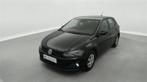 Volkswagen Polo 1.0i Trendline NAVI/PDC AV AR (bj 2020), Auto's, Volkswagen, Stof, Gebruikt, Zwart, Bedrijf