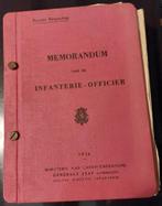 Memorandum van de infanterie-officier, Ophalen of Verzenden, Landmacht, Boek of Tijdschrift