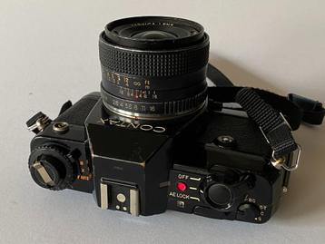 Contax 137 MD Quartz met Yashica ML 35 mm – 2.8 beschikbaar voor biedingen
