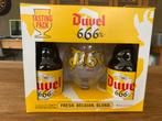 Duvel cadeaupakket 666, Collections, Marques de bière, Duvel, Bouteille(s), Enlèvement ou Envoi