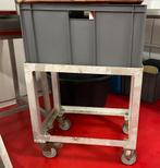 Inox kar voor bak, Ophalen