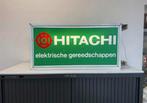 HITACHI oude reclame lichtbak, Ophalen, Gebruikt, Lichtbak of (neon) lamp