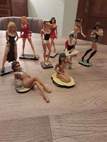 9 verzamelfiguren van Manara beschikbaar voor biedingen