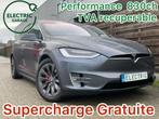 Model X Performance 7PL * FreeSupercharge, Auto's, Tesla, Te koop, Zilver of Grijs, 750 kg, 5 deurs