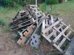 40 HOUTEN PALLETS OM TE VERBRANDEN (GRATIS), Ophalen, Gebruikt