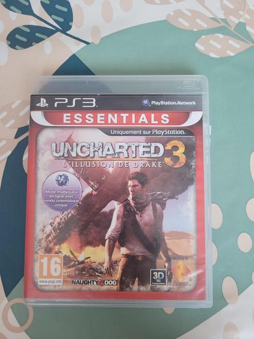 Uncharted 3: Drake's Deception - Essentials, Games en Spelcomputers, Games | Sony PlayStation 3, Zo goed als nieuw, Avontuur en Actie