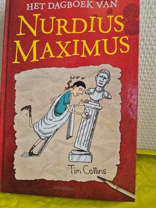 Tim Collins - Het dagboek van Nurdius Maximus, Boeken, Kinderboeken | Jeugd | 10 tot 12 jaar, Zo goed als nieuw, Ophalen