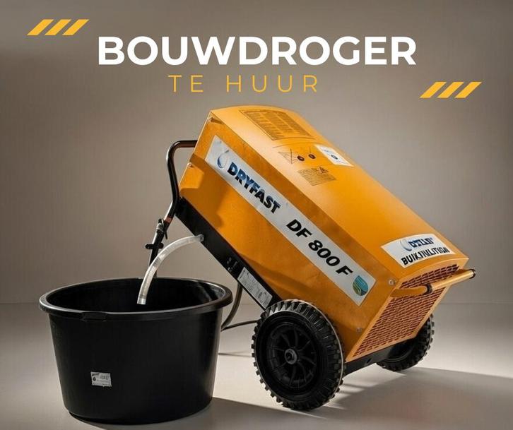 Goedkoopste bouwdroger te huur Dryfast DF800 en DF400, Electroménager, Électroménager & Équipement Autre, Neuf, Enlèvement