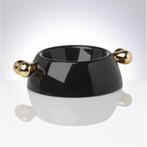 Voerbak hond Zwart/Goud 1,6l, Dieren en Toebehoren, Ophalen of Verzenden, Nieuw