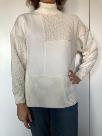 Pull blanc crème polaire Mango beschikbaar voor biedingen