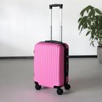 Flamingo Pink reiskoffer Nieuw Promo, Poignée extensible, 35 à 45 cm, 50 à 60 cm, Plastique dur