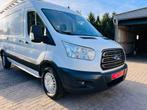 Ford Transit 2.2TDCi L2H2 125PK 2014, Auto's, Bestelwagens en Lichte vracht, Euro 5, Wit, Leder, Bedrijf