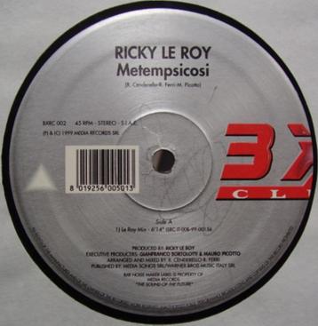 RICKY LE ROY – Metempsicosi ( 1999 Maxi 12" House/Techno ) beschikbaar voor biedingen