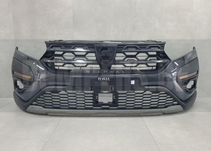 Bumper Dacia Sandero Stepway 3 III 20-22 620225509R Voorbump, Auto-onderdelen, Carrosserie, Bumper, Voor, Gebruikt, 6 maanden garantie