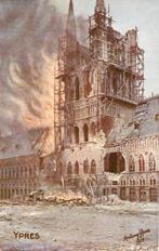 Reeks postkaarten Ieper Wereldoorlog I, Verzamelen, Ophalen, 1920 tot 1940, Ongelopen, West-Vlaanderen