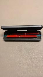 Vintage Diplomat rode en goudkleurige vulpen M en balpen, Ophalen of Verzenden, Nieuw