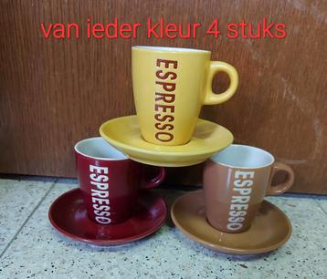 Espressotasjes beschikbaar voor biedingen