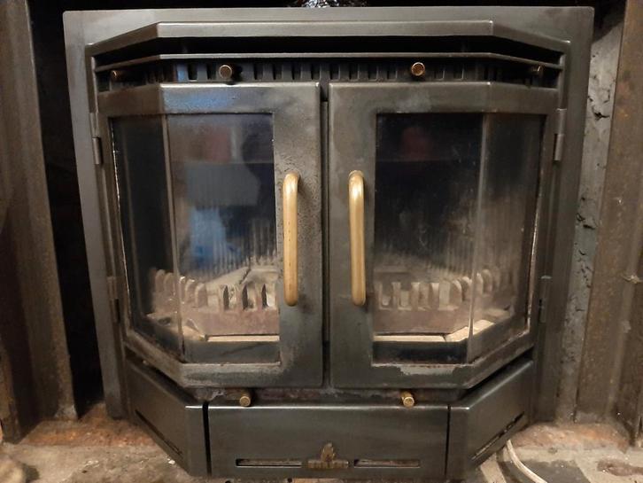 inbouw houtkachel barbas panolux 52, Huis en Inrichting, Kachels, Gebruikt, Inbouw, Houtkachel, Hout