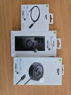 Chargeur à induction et coque pour Galaxy S24 Ultra, Télécoms, Enlèvement ou Envoi, Comme neuf