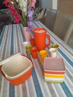 Vintage Orange Tupperware (zie beschrijving) TBE, Antiek en Kunst, Ophalen of Verzenden