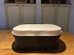 Tupperware grote brooddoos, Huis en Inrichting, Keuken | Tupperware, Ophalen of Verzenden, Blauw