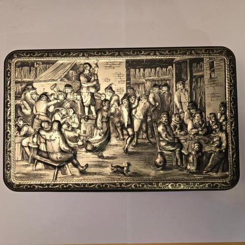 Koekendoos Teniers, Verzamelen, Blikken, Gebruikt, Koek(jes), Overige merken, Ophalen of Verzenden