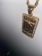 Dream chaser (DC) ketting, Handtassen en Accessoires, Kettingen, Verzenden, Zo goed als nieuw, Goud