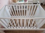 Transland Babybed Steffi wit L 120 x B 60 cm, Kinderen en Baby's, Babywiegjes en Ledikanten, Ophalen, Zo goed als nieuw, Ledikant