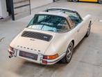 Porsche 911 2.4T Targa 2.4 T - 1 owner - EU car - 85000km -, Auto's, Lederen bekleding, Zwart, Cabriolet, Wit