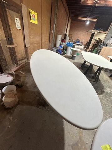 Mortex tafel, Huis en Inrichting, Ophalen, Overige materialen, 150 tot 200 cm, Vijf personen of meer