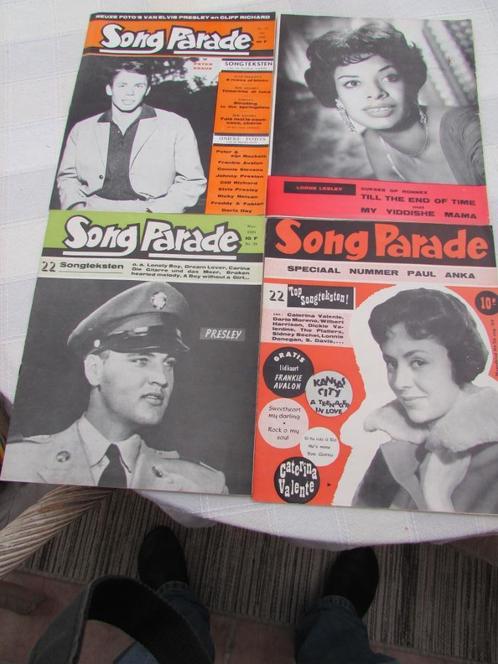 3 x Song Parade ** Vintage **, Boeken, Tijdschriften en Kranten, Gelezen, Muziek, Film of Tv, Ophalen of Verzenden