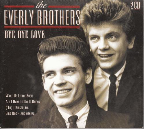 Bye Bye Love van The Everly Brothers op dubbel-CD, CD & DVD, CD | Pop, 1960 à 1980, Envoi